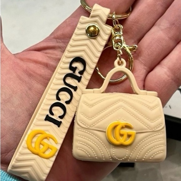 Bougie Mini Handbag Keychain with Box! and Lanyard! - Picture 1 of 3